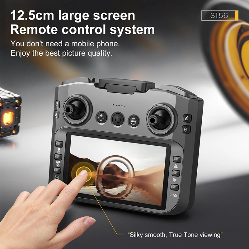 طائرة لينوفو S156 بدون طيار مع - مراجعة Drone Controller Screen وسعره