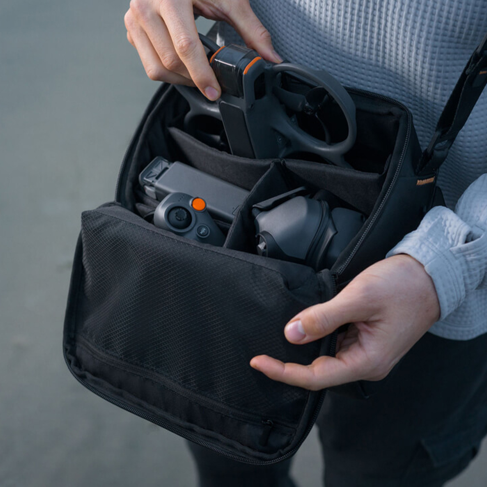 حقيبة تخزين محمولة لنظارات DJI - مراجعة Drone Carrying Case وسعره