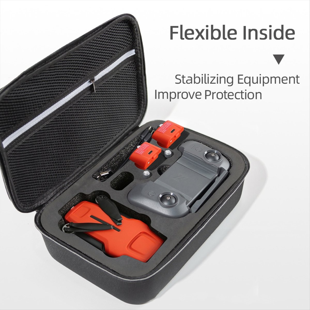 حقيبة حمل محمولة ذات هيكل صلب  - مراجعة Drone Hard Shell Case وسعره