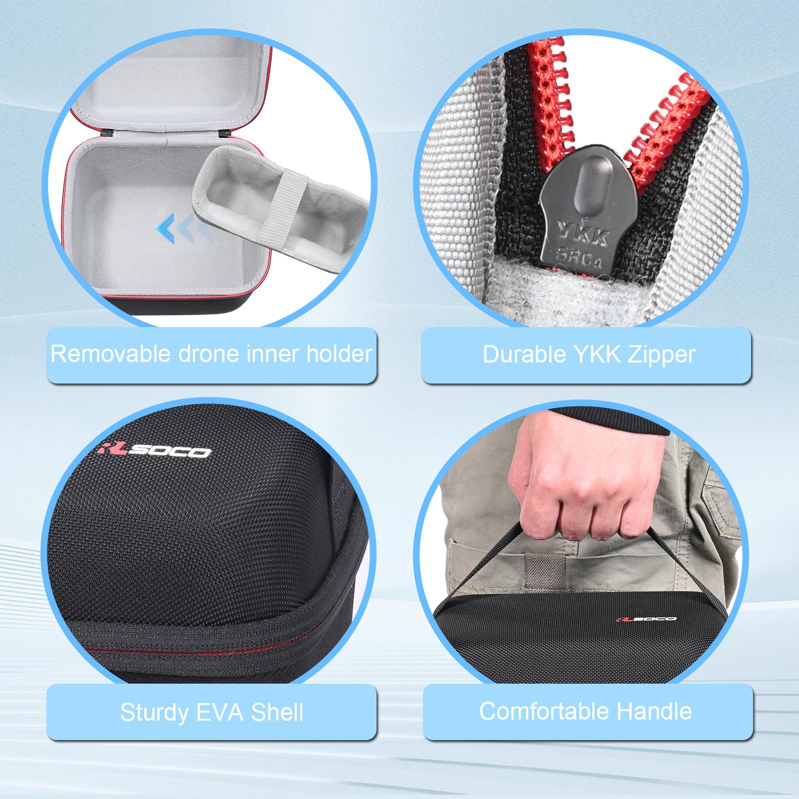 حقيبة محمولة لـ DJI Neo 2 Fly  - مراجعة Drone Carrying Case وسعره
