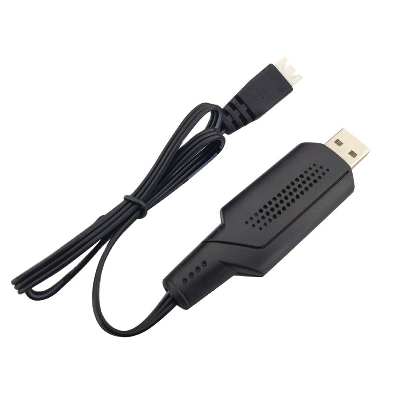 كابل شاحن USB سريع 7.4 فولت 2  - مراجعة Drone Battery Charger وسعره